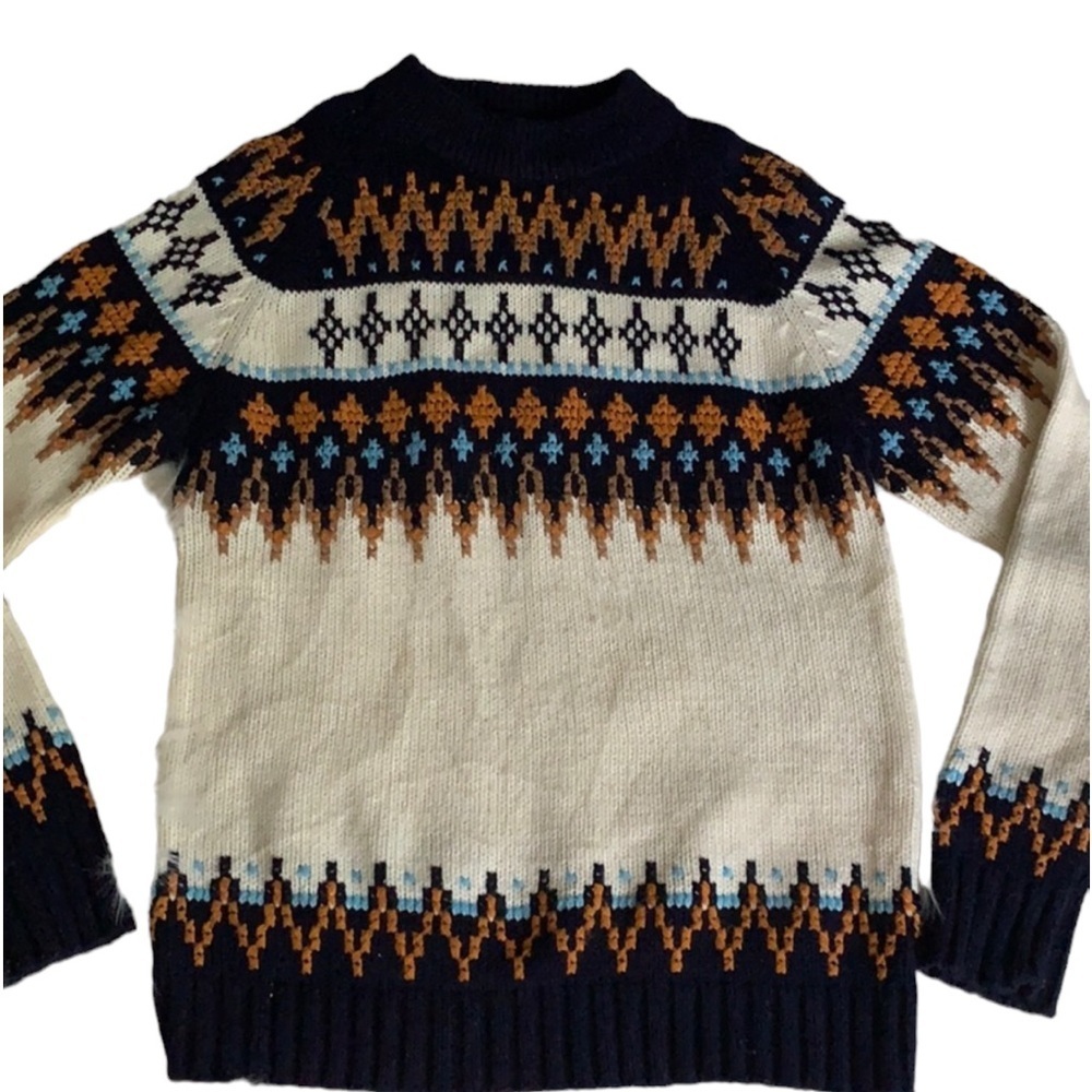 Selkirk sweater size L Christmas sweater Aztec , Nortic